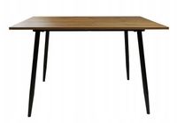 Stół 120x80 cm dąb IVO nowoczesny do kuchni i jadalni