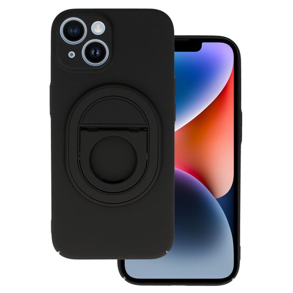 Tel Protect Magnetic Elipse Case do Iphone 14 czarny zdjęcie 1