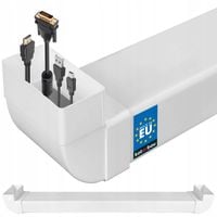 KANAŁ TELEWIZYJNY PODTYNKOWY PRZEPUST KABLOWY PŁASKI TELEWIZORA 110x55