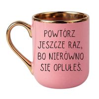 Elegant Różowo-Złoty 330 ml