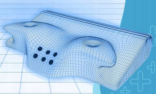 PODUSZKA DO SPANIA ORTOPEDYCZNA PROFILOWANA DO SPANIA PIANKA MEMORY na Arena.pl