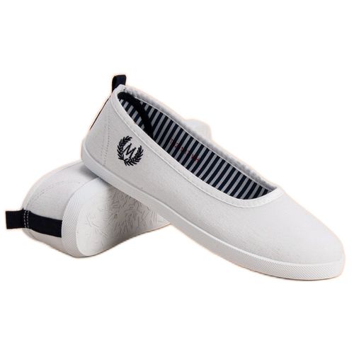 Białe Tekstylne Baleriny r.39 na Arena.pl