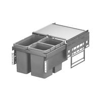 Kosz na śmieci WURTH, do szafki 50cm, 36l