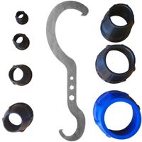 Metalowy klucz do odkręcania przykręcania złączek kształtek rur PE 16-75mm