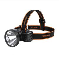 latarka czołowa superfire hl51, 160lm, usb
