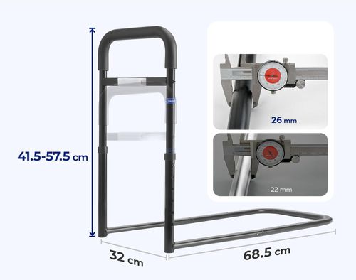 Poręcz do łóżka dla seniora NIMOOD C1 pomoc przy wstawaniu POWYSTAWOWY na Arena.pl
