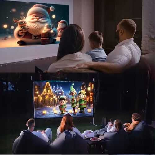 Projektor LED Alwtniet Hy320 mini czarny na Arena.pl