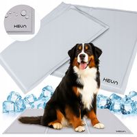 Mata chłodząca dla psa kota żelowa legowisko wodoodporna HEVA DUŻA 110x70cm