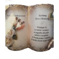 księga w dowod wdzięczności kochany ojcze chrzestn