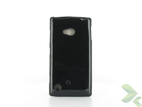 Geffy - Etui Nokia Lumia 720 TPU solid color black na Arena.pl