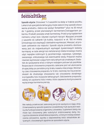 Femaltiker plus smak karmelowy na Arena.pl