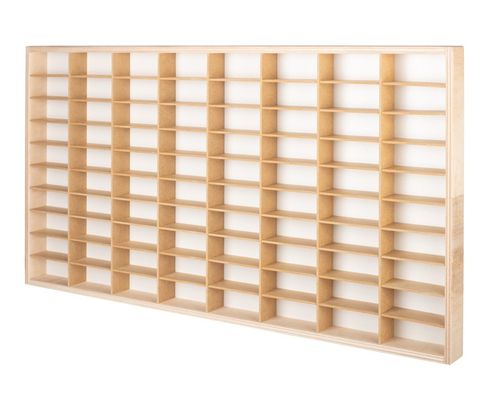 PÓŁKA NA HOT WHEELS 80 PRZEGRÓDEK - NA RESORAKI DREWNO - OD PRODUCENTA na Arena.pl