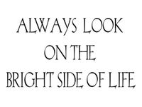 60X40CM BRIGHT SIDE OF LIFE OBRAZ DRUK
