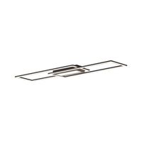Czarna lampa sufitowa Asmin 14694-18 LED 45W 3000K pokojowy plafon