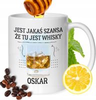 Kubek Dla Oskara Kolegi Przyjaciela Męża Z Nadrukiem Prezent Biały 330Ml