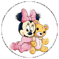 Opłatek na tort Urodziny Myszka Miki Mini Myszki Roczek