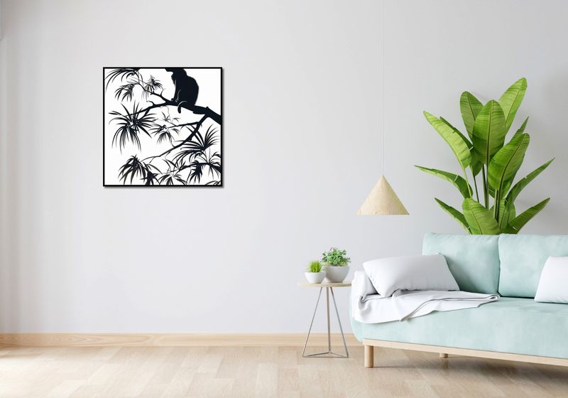 Plakat 70x70cm Na Gałęzi zdjęcie 4