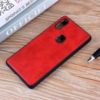 Etui AIORIA Vintage LEATHER do Xiaomi Mi Max 3 czerwony