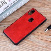 Etui AIORIA Vintage LEATHER do Xiaomi Mi Max 3 czerwony