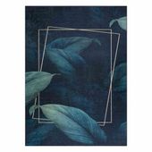 RUG/LU/ARLEN/LEAVES/BLUE/80x150