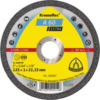 tarcza płaska a60ex t1a 125*1.0*22 262937 - t1a 125 1 k