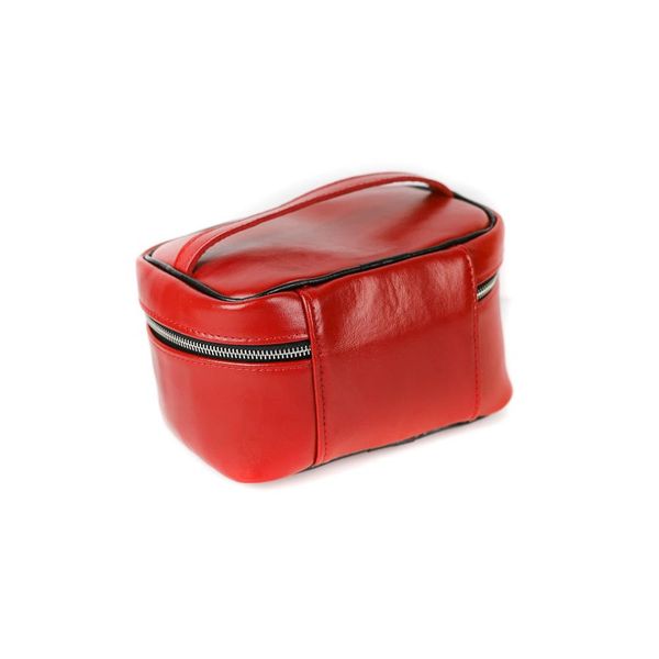 K-02-Kuferek kosmetyczka-czerwony KEMER zdjęcie 3
