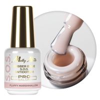 Baza kauczukowa S.O.S. Antidotum Pro Salon MollyNails Marshmallow 15g