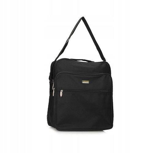 Torba męska z nylonu Sanchez czarna na Arena.pl