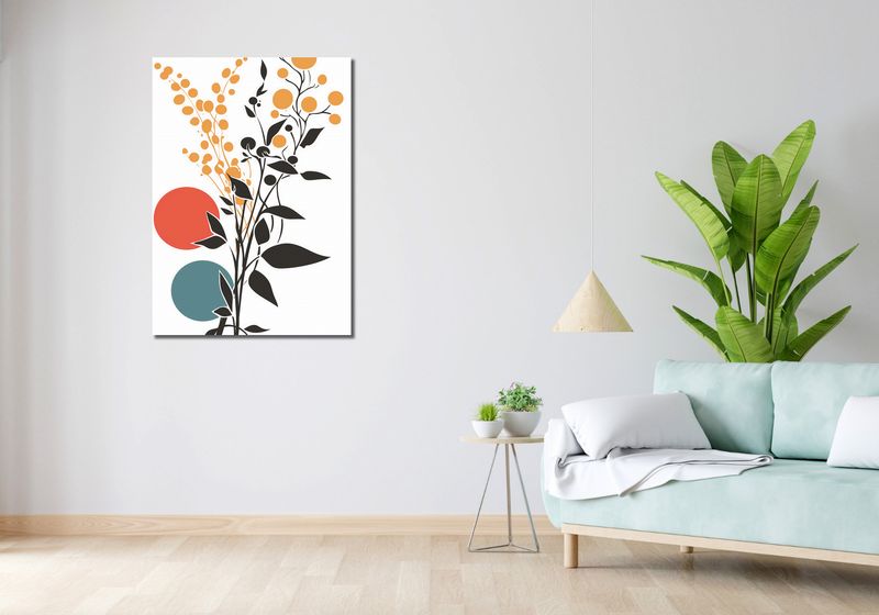 Obraz 70x100cm Rozkwitające Życie zdjęcie 2