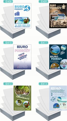 Ulotki A4 reklamowe firmowe 1000szt wiele różnych wzorów WĘDLINY na Arena.pl