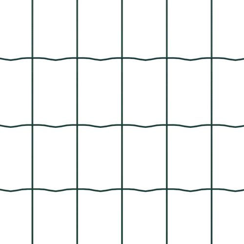 Ogrodzenie z słupkami Zielony 1.4 x 10 m Stal na Arena.pl