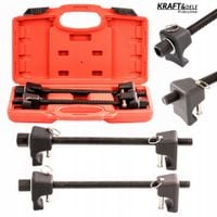 Ściągacze sprężyn samochodowych solidne 260 mm 2 sztuki KD12523