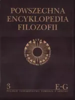 Powszechna Encyklopedia Filozofii t.3 E-G
