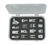 ZESTAW 16 STOPEK ŁUCZNIK SINGER JUKI INNE +PUDEŁKO