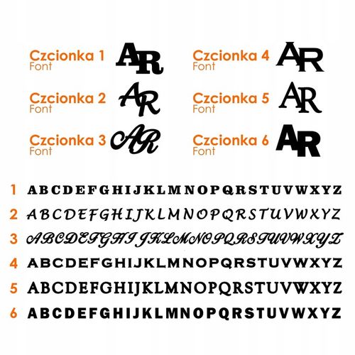 Spinki do mankietów z inicjałami litery alfabetu na Arena.pl