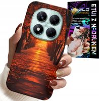 ETUI DO XIAOMI NOTE 14 PRO+ 5G - PARK, JESIEŃ, SPADAJĄCE LIŚCIE, PLECKI