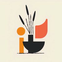 Plakat 60x60cm Szeroka Czerń