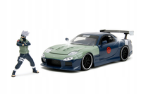 NARUTO METALOWY SAMOCHÓD MAZDA RX7 + KAKASHI JADA