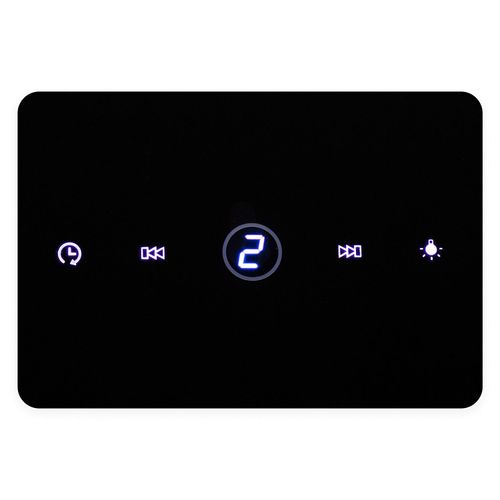 Okap kuchenny blatowy 90cm czarny BT-290 na Arena.pl