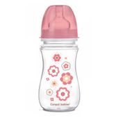 CANPOL Butelka antykolkowa EasyStart 240ml kolor różowy