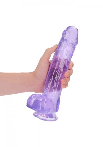 realistic dildo with balls   10/ 25,4 cm na Arena.pl