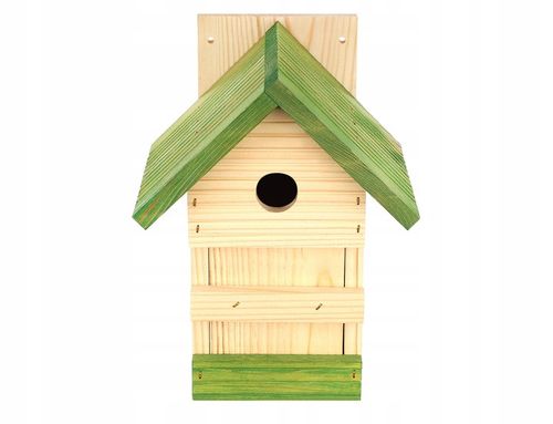 Budka lęgowa dla ptaków sikorek kosa karmnik domek MIX - 4szt na Arena.pl