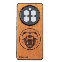 Drewniane Etui Bewood do Realme 12 Pro / 12 Pro Plus NIEDŹWIEDŹ MERBAU