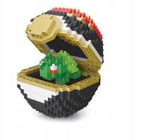 LUXURY BALL Pokeball Klocki Pokemon BULBASAUR Figurka Box Nowe Zestaw