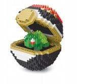 LUXURY BALL Pokeball Klocki Pokemon BULBASAUR Figurka Box Nowe Zestaw