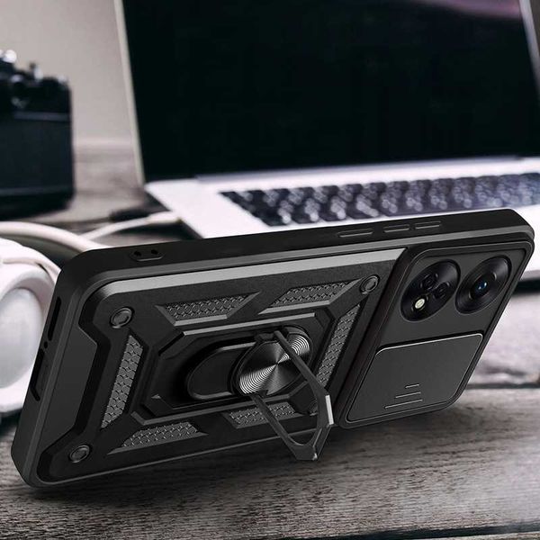 Spacecase Camring Oppo Reno 8T Black zdjęcie 4
