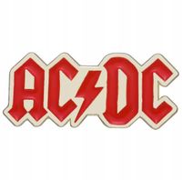 Przypinka PIN do Bluzy Kurtki Muzyczna Broszka ACDC Zespół Rock Heavy Metal