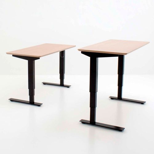 Biurko komputerowe ergonomiczne regulowane + panel sterujący LCD z programowalnymi 9-pozycjami na Arena.pl