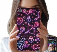 ETUI DO IPHONE 5 / 5S / 5C - WALENTYNKOWY CASE, ŁUP, KUPIDYN, SERCA