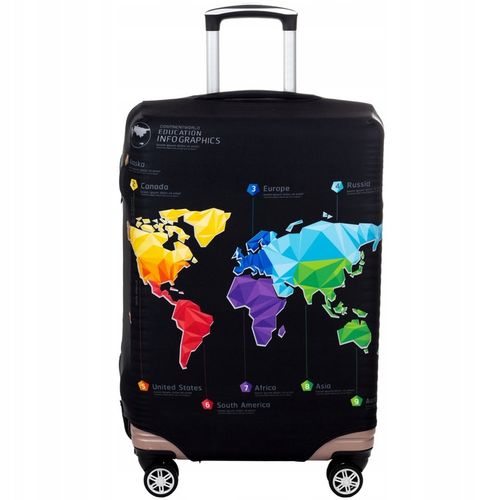 Pokrowiec Na Walizkę Podróżną Ochronny Etui Rozmiar XL Duży Bagaż 80x54x33 na Arena.pl